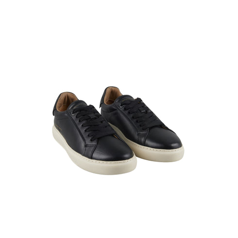 Sneakers Uomo Soho, con tomaia in pelle monocolore, con lacci frontali